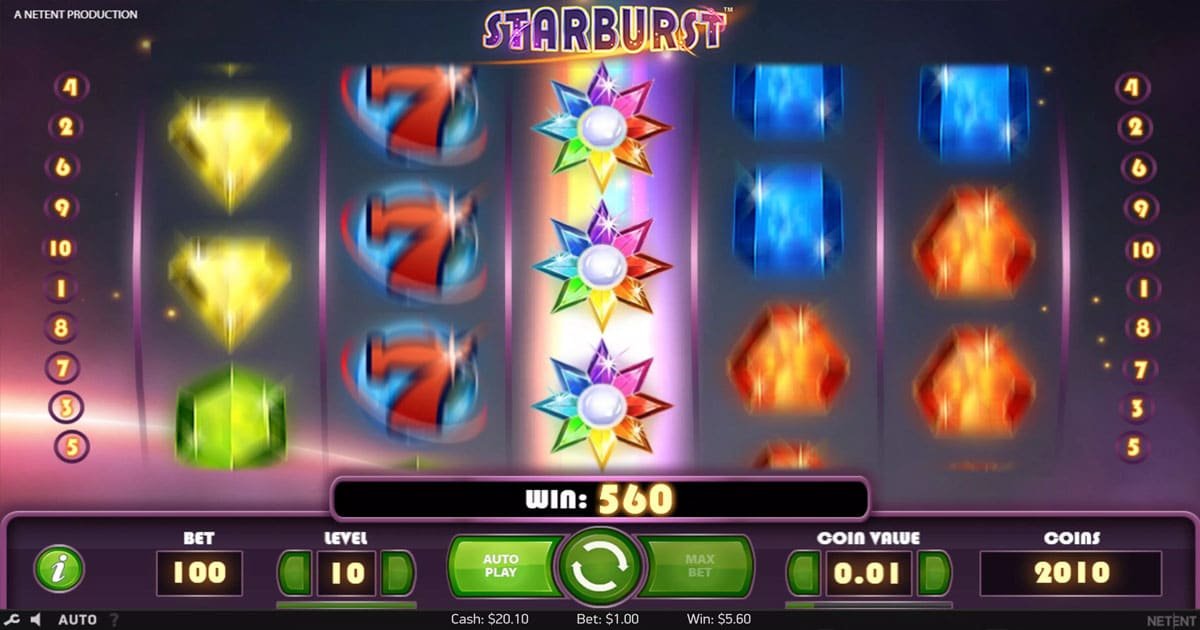 Play Starburst Slot